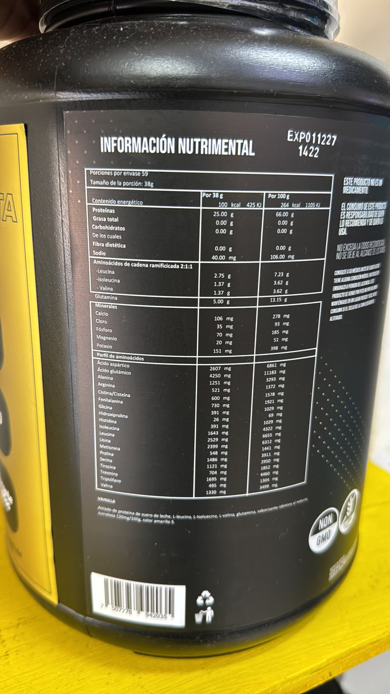 PROTEÍNA WHEY GOLD HYDROLIZADA ☢️ TIEMPO LIMITADO 2 X $1499 ☢️