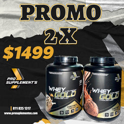 PROTEÍNA WHEY GOLD HYDROLIZADA ☢️ TIEMPO LIMITADO 2 X $1499 ☢️